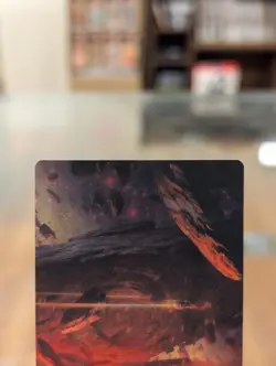 Mountain GALAXY FOIL BORDERLESS Full Art Land Edge of Eternities Free Shipping! - Image 2