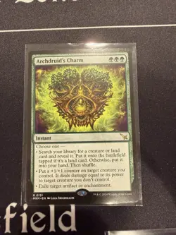 Archdruid's Charm Murders at Karlov Manor NM Magic: The Gathering Card - Image 1