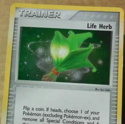 Life Herb 93/112 Uncommon Reverse Holo FireRed & LeafGreen Pokemon Trainer LP - Image 2