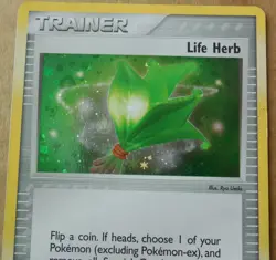 Life Herb 93/112 Uncommon Reverse Holo FireRed & LeafGreen Pokemon Trainer LP - Image 5