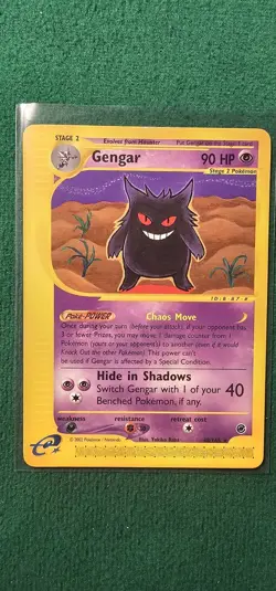 Pokemon TCG Gengar 48 Expedition individual card collectible - Image 1