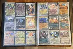 Pokemon Lot Of 126 Unique ex & Alt Art Cards With Book & Sleeves - Image 2