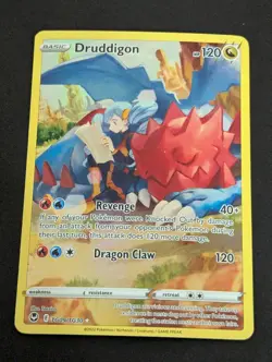 Pokemon TCG Silver Tempest TG09/TG30 - Druddigon - Ultra Rare - NM - Image 1