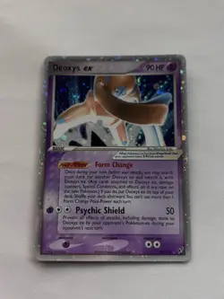 Deoxys ex (Defense Forme) 99/107 Deoxys Holo Vintage Pokemon Card TCG - Image 1
