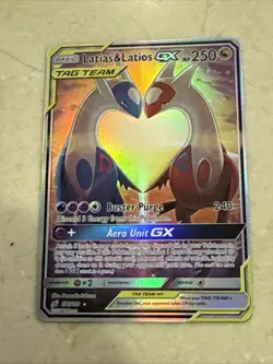 Latios & Latias GX Tag Bolt - Textured Custom Pokemon Card - Image 2