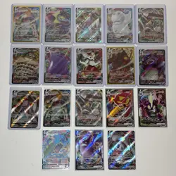 Pokemon TCG VMAX Card Lot Of 18 All NM/LP Mostly English Some Japanese - Image 1