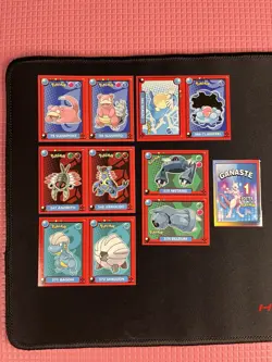 POKEMON POKEDEX Sticker Collection Peru - Lot Of 6 (11 Total) - Mewtwo Hit - NM! - Image 1