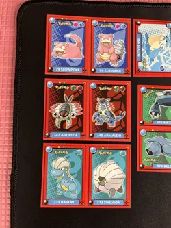 POKEMON POKEDEX Sticker Collection Peru - Lot Of 6 (11 Total) - Mewtwo Hit - NM! - Image 2