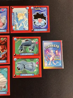 POKEMON POKEDEX Sticker Collection Peru - Lot Of 6 (11 Total) - Mewtwo Hit - NM! - Image 3