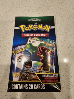 2025 Pokemon Umbreon Vmax Booster Pack Unopened with Foil Insert Card - Image 1