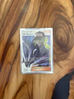 Pokemon TCG - N’s Resolve Full Art - Cosmic Eclipse 232/236 - Near Mint - Image 3