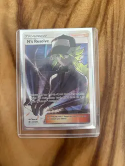 Pokemon TCG - N’s Resolve Full Art - Cosmic Eclipse 232/236 - Near Mint - Image 4