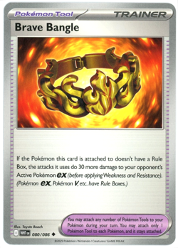 Brave Bangle - 080/086 - White Flare - NM/M - Pokemon TCG - English - Image 1