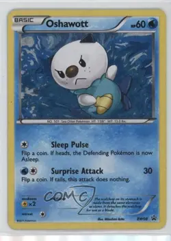 Oshawott Pokemon Black & White Black Star Promo #BW08 - Image 1