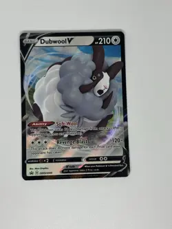 Pokemon TCG Dubwool V Black Star Promo SWSH049 Holo Promo - Image 1