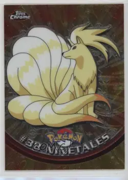 Ninetales Topps Chrome Pokemon TV Animation Edition #38 2000 - Image 1