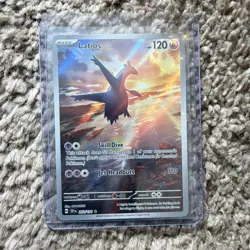 Pokemon TCG SVP Latios 203/SV-P Promo Full Art Holo Basic Dragon English Card - Image 1