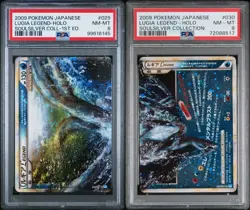 Lugia LEGEND Pokemon 2009 L1 Soulsilver Collection Japanese 029 030/070 PSA 8 - Image 1