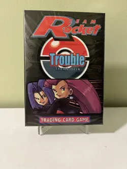 Vintage Team Rocket Pokemon Trouble Theme Pack Deck, Sealed Pack ￼ - Image 1