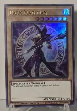 Dark Magician DUPO-EN101 Ultra Rare Limited Edition Yugioh TCG NM/M - Image 1