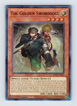 The Golden Swordsoul - SDAZ-EN003 - Ultra Rare - 1st Edition - NM - Yugioh - Image 1