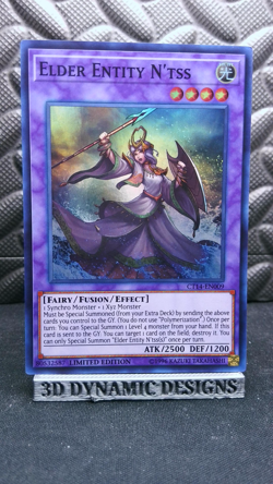 | Yugioh Elder Entity N'tss CT14-EN009 Super Rare NM- 🔥 | - Image 1