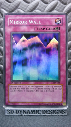 | Yugioh Mirror Wall PSV-016 1st Edition Super Rare Pharaohs Servant HP 🔥 | - Image 1
