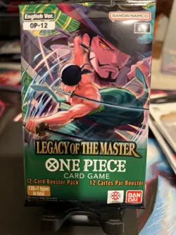 1x One Piece Legacy of The Master Booster Pack Card Game OP-12 English 🔥 - Image 1