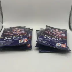 One Piece TCG (OP-14) The Azure Sea's Seven Booster Packs - English - Lot of 6 - Image 2