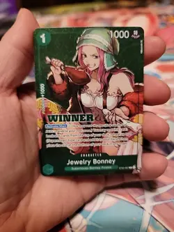 Jewelry Bonney (Tournament Pack Vol. 3) [Winner] ST02-007 One Piece Promotion - Image 1