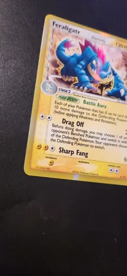 Feraligatr 2/101 Delta Species EX Dragon Frontiers 2006 Holo Pokemon Card TCG - Image 2
