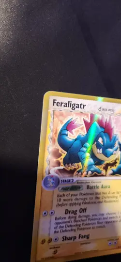 Feraligatr 2/101 Delta Species EX Dragon Frontiers 2006 Holo Pokemon Card TCG - Image 3