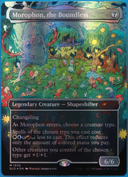 Morophon, the Boundless (Secret Lair Promo) FOIL MINT MTG CARD (503366) ABUGames - Image 1