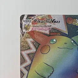 Pokemon Pikachu VMAX 188/185 Vivid Voltage 2020 Secret Rainbow Rare Card TCG - Image 3