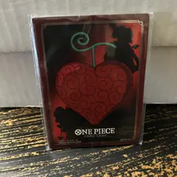 2025 One Piece Card Sleeves (Set of 10 Sleeves) Op-Op Devil Fruit Vol 3 NEW - Image 1