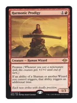 MTG English Harmonic Prodigy NM Normal Modern Horizons 2 - Image 1