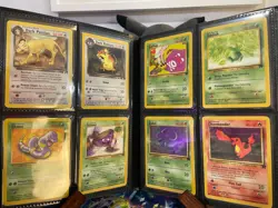 47 Pokemon Cards Team Rocket Unlimited in Binder! Holos & Rares! No Dupes! - Image 4
