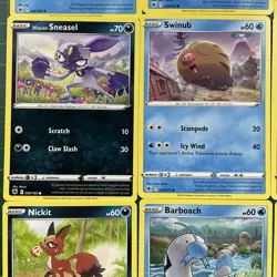 Pokemon TCG Astral Radiance 12 Card Bundle Regular Non Holo Common Uncommon NM - Image 4