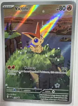 Victini 208 SV: Scarlet & Violet Black Star Promo Pokemon Card - Image 1