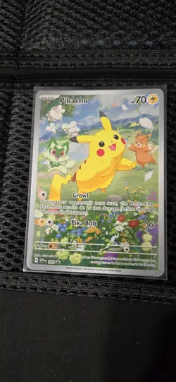 Pikachu 088 Sv: Scarlet & Violet Promo Cards Illustrator Rare Holo - Image 1