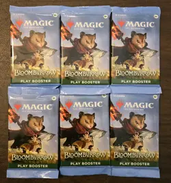 MTG Bloomburrow + Duskmourn, [x30] Play Booster Lot - [x15 For Each Set] - Image 2