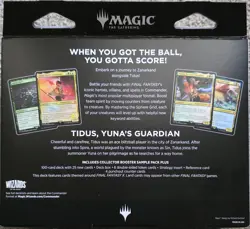 Magic: The Gathering Final Fantasy X Commander Deck Counter Blitz Tidus MTG FF - Image 2