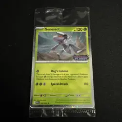 Pokemon Genesect 008 Phantasmal Flames Stamped Promo BestBuy Exclusive NEWSEALED - Image 1
