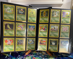 168 Base/Fossil/Jungle WOTC Pokemon in Binder! Holos & Rares! No Dupes! - Image 2