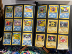 168 Base/Fossil/Jungle WOTC Pokemon in Binder! Holos & Rares! No Dupes! - Image 5