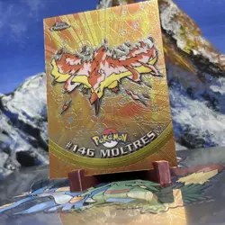 Moltres - #146 2000 Topps Chrome Pokemon - Holo 🔥 - Image 2