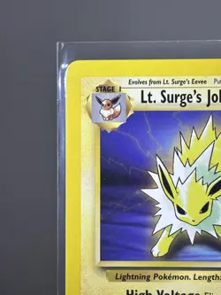 Pokemon TCG Lt. Surge's Jolteon Gym Challenge 28 Unlimited Rare - Image 2
