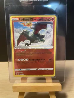 Pokemon Crown Zenith Radiant Charizard 020/159 NM - Image 1