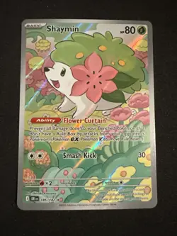 2025 Pokemon SV Destined Rivals DRI EN Shaymin #185/182 - Image 1