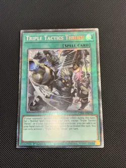 Yugioh | Triple Tactics Thrust CH01-EN030 1st Edition Alt Art Starlight Rare VLP - Image 2